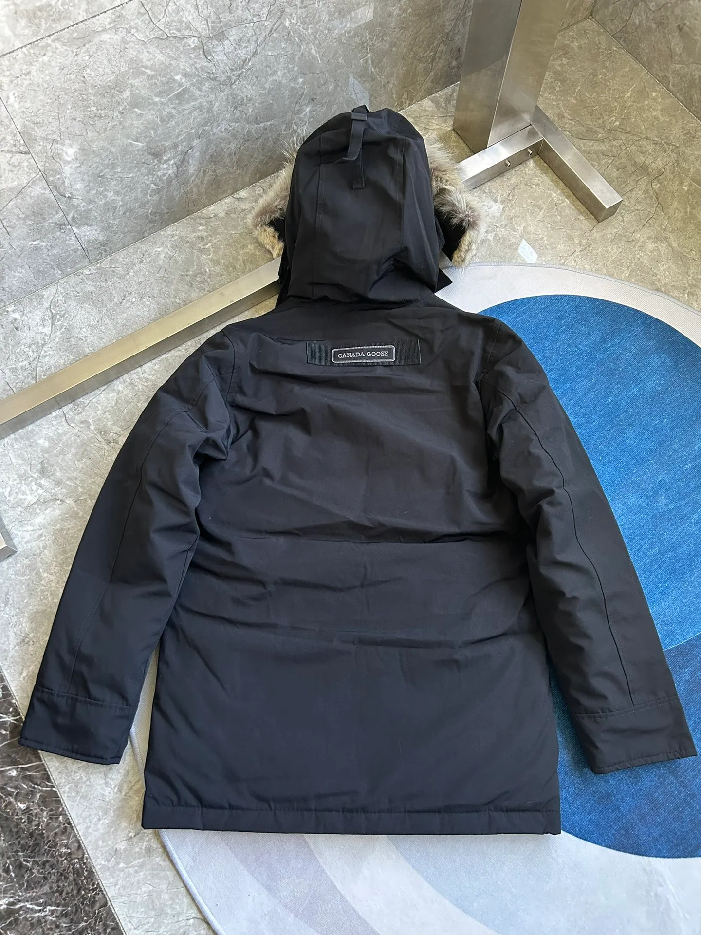 P720 Big Goose 13 Langford men's down jacket. Color (red label) black, dark blue, off-white, gray, gray camouflage. Color (black label) black black label, gray black label. Size: S. M. L. XL. XXL.